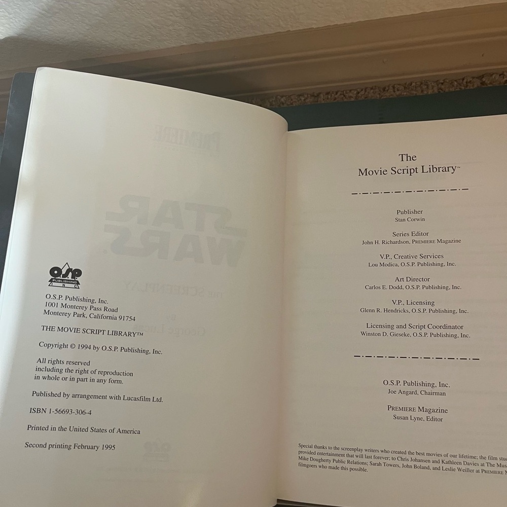 Star Wars Movie Script Collection - Picture 6 of 12